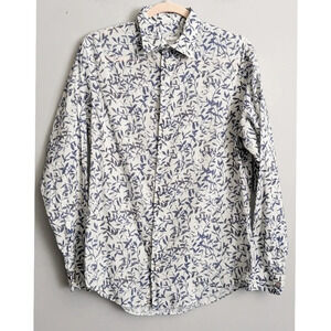 Armani Collezioni Floral Casual Button Down